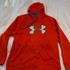 Under Armour Men's Orange Hoodie